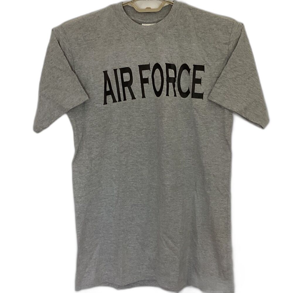 Air Force Tshirt Size Medium Gray New With Tags Pudala Uniforms Short Sleeve